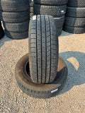 215/65R16 Pair (2 Used Tires)  Michelin Defender & Tour