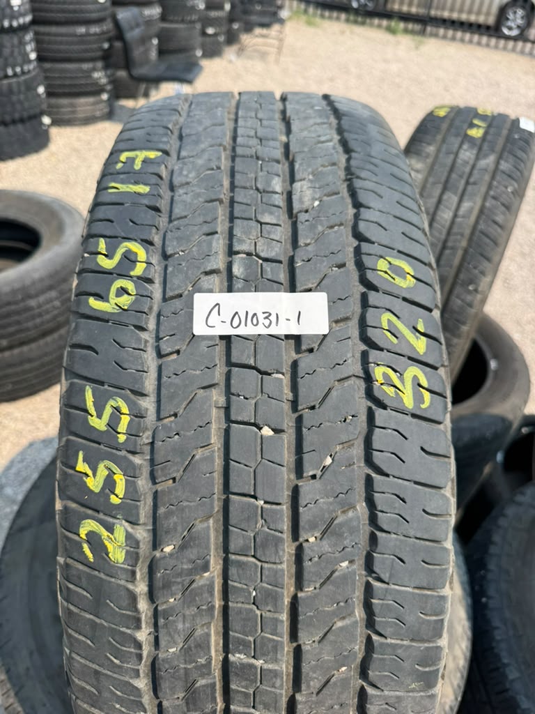 255/65R17 Set (4 Used Tires) Goodyear Wrangler Fortitude