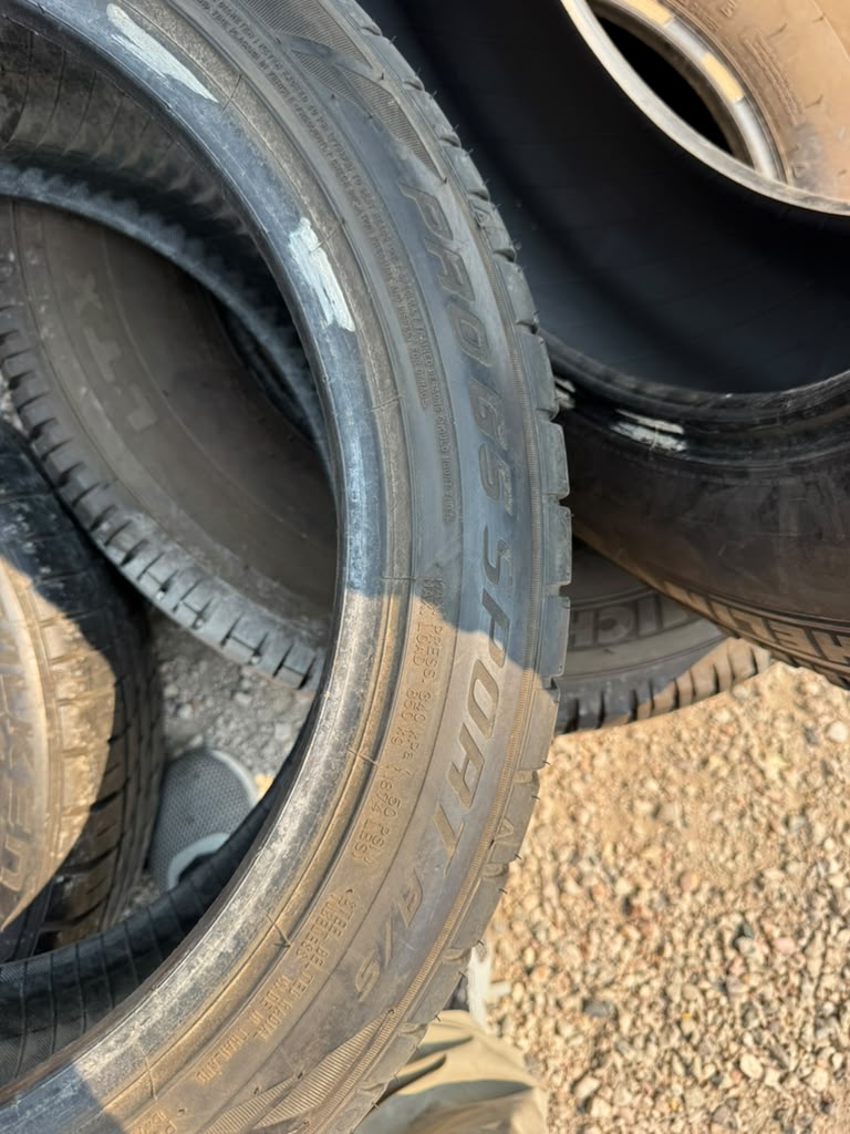 245/45R19 Pair (2 Used Tires) Falken Pro G5 Sport
