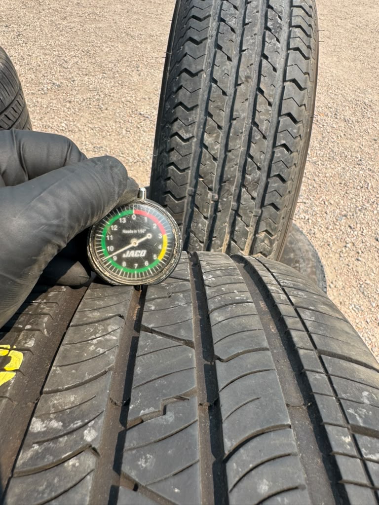 215/55R18 Pair (2 Used Tires) Mastercraft Courser Quest Plus