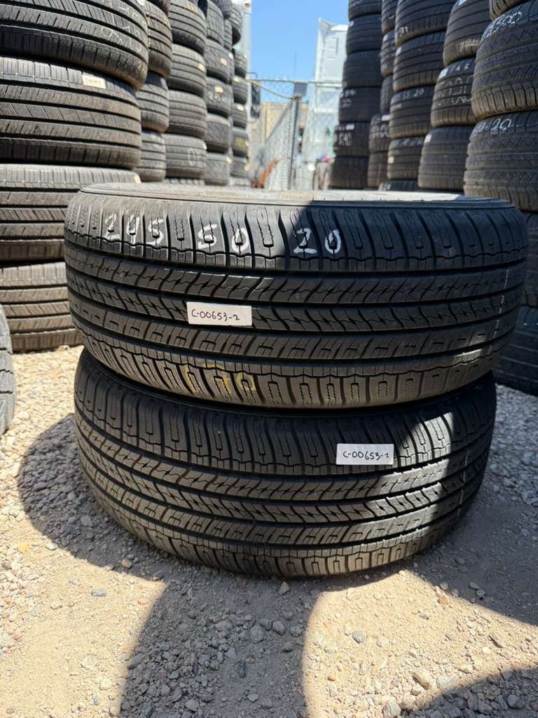 245/50R20 Pair (2 Used Tires) Phantom C-Sport