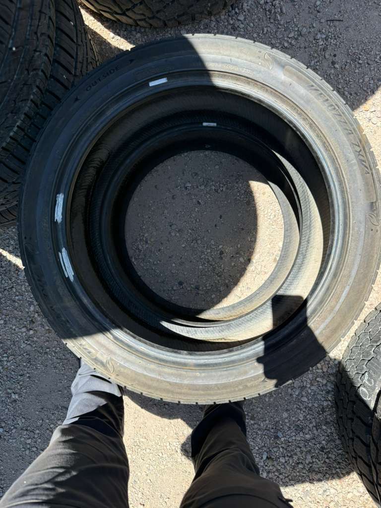255/45R20 Pair (2 Used Tires) Velozza ZXV 4