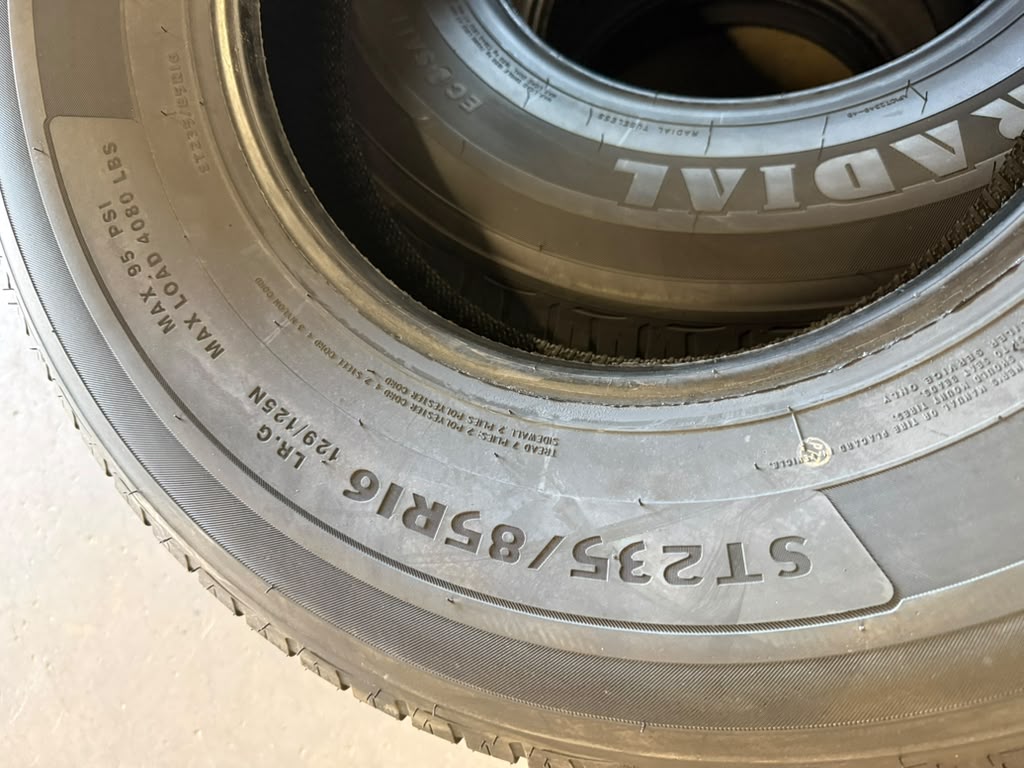 ST235/85R16  Set (4 New Tires) Advanta ST Radial