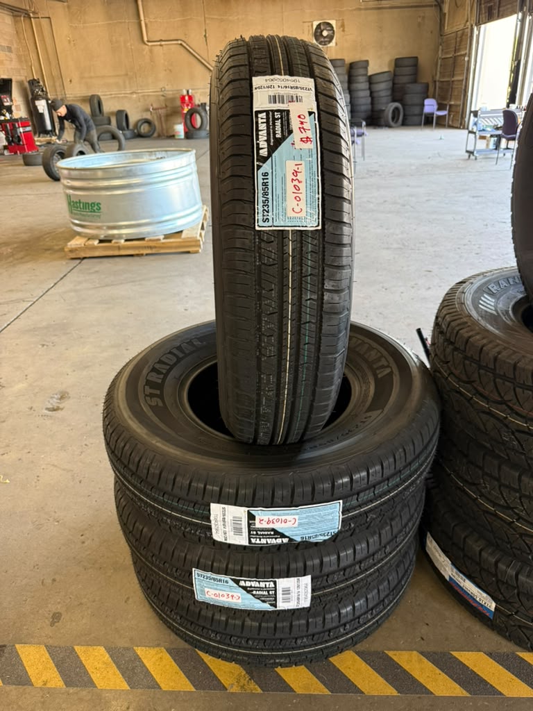 ST235/85R16  Set (4 New Tires) Advanta ST Radial