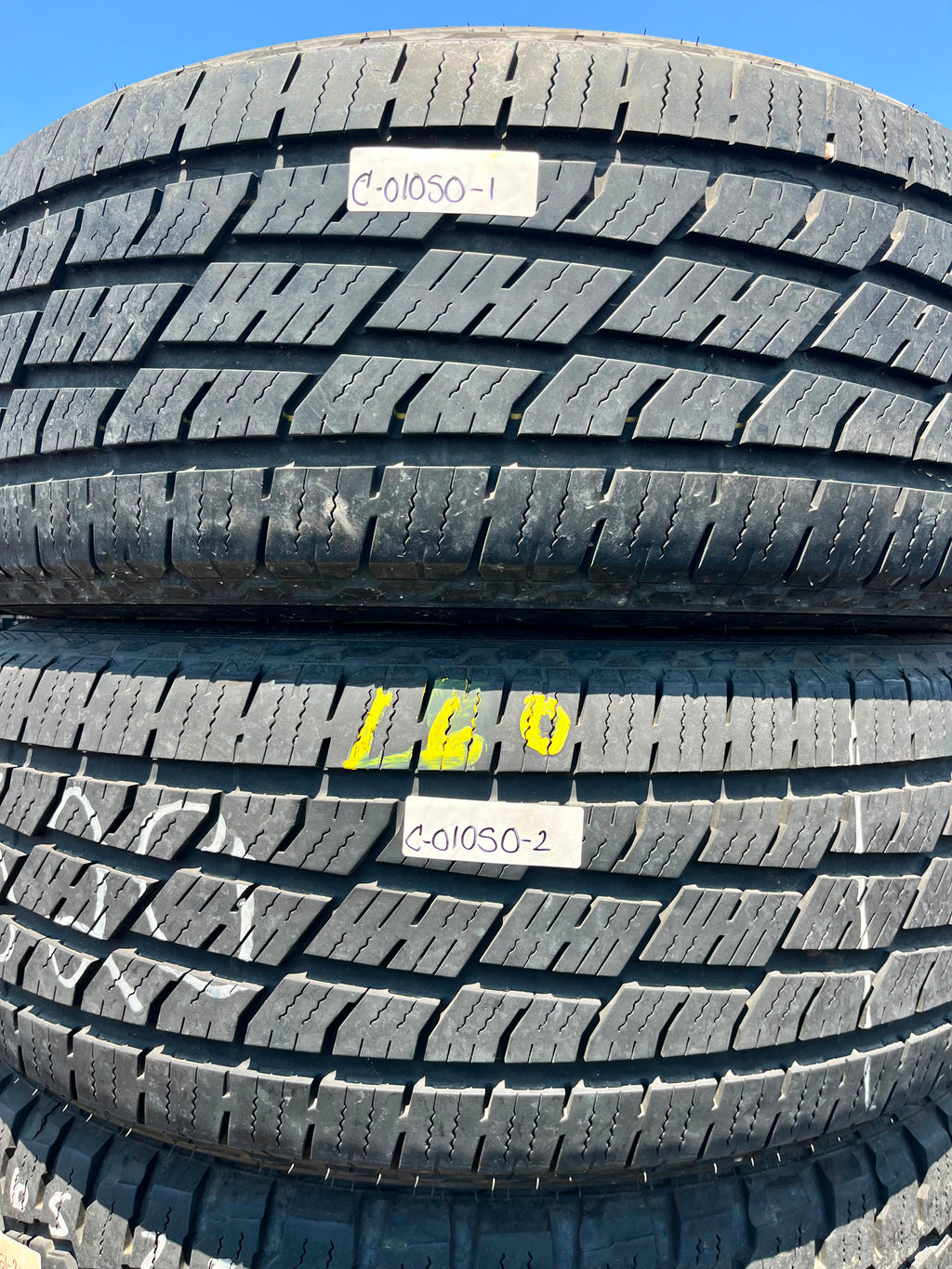 255/55R20 Pair (2 Used Tires) Toyo Open Country