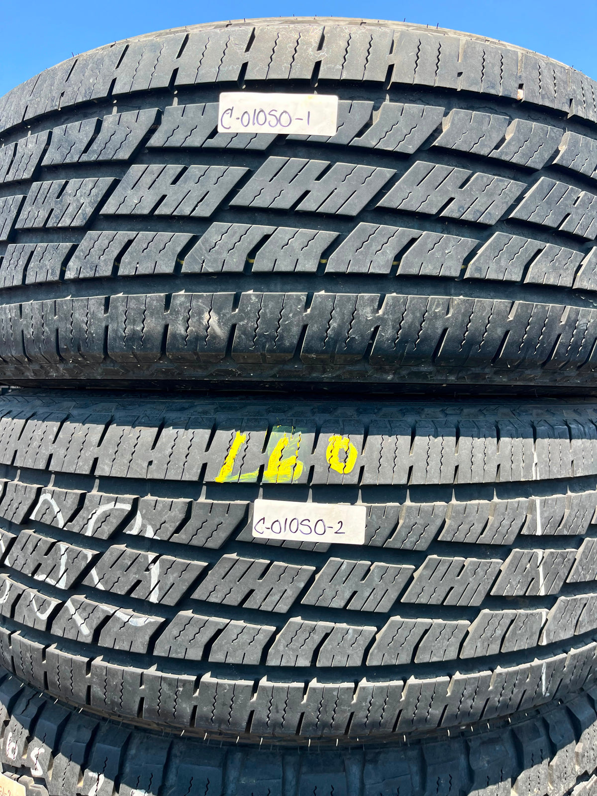 255/55R20 Pair (2 Used Tires) Toyo Open Country