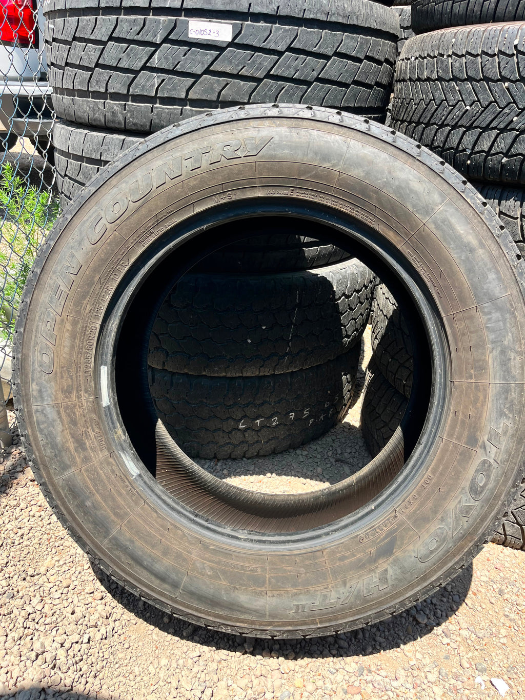 LT285/60R20 Set (4 Used Tires) Toyo Open Country