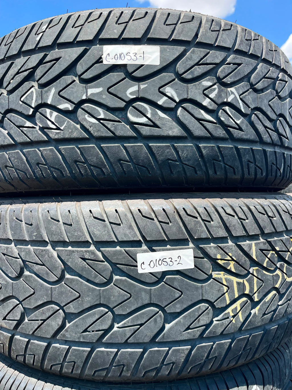265/50R20 Pair (2 Used Tires) Fullway HS266
