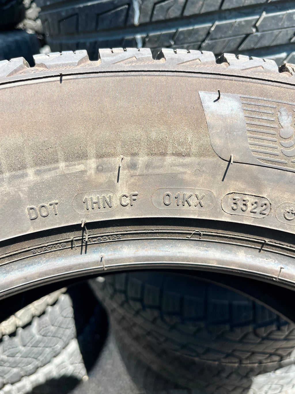 255/55R20 Set (4 Used Tires) Michelin X-ice