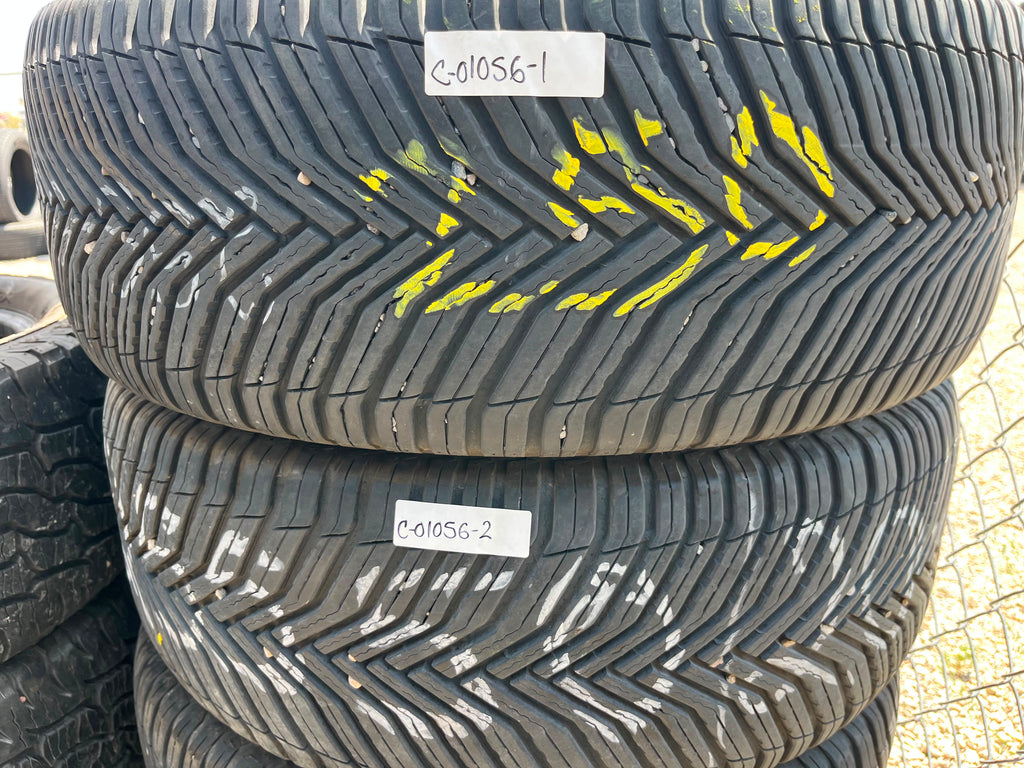 255/55R20 Pair (2 Used Tires) Michelín CrossClimate 2