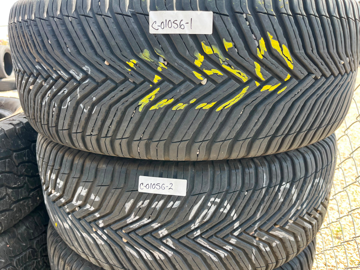 255/55R20 Pair (2 Used Tires) Michelín CrossClimate 2
