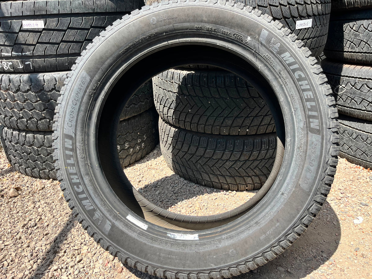 255/55R20 Pair (2 Used Tires) Michelín CrossClimate 2