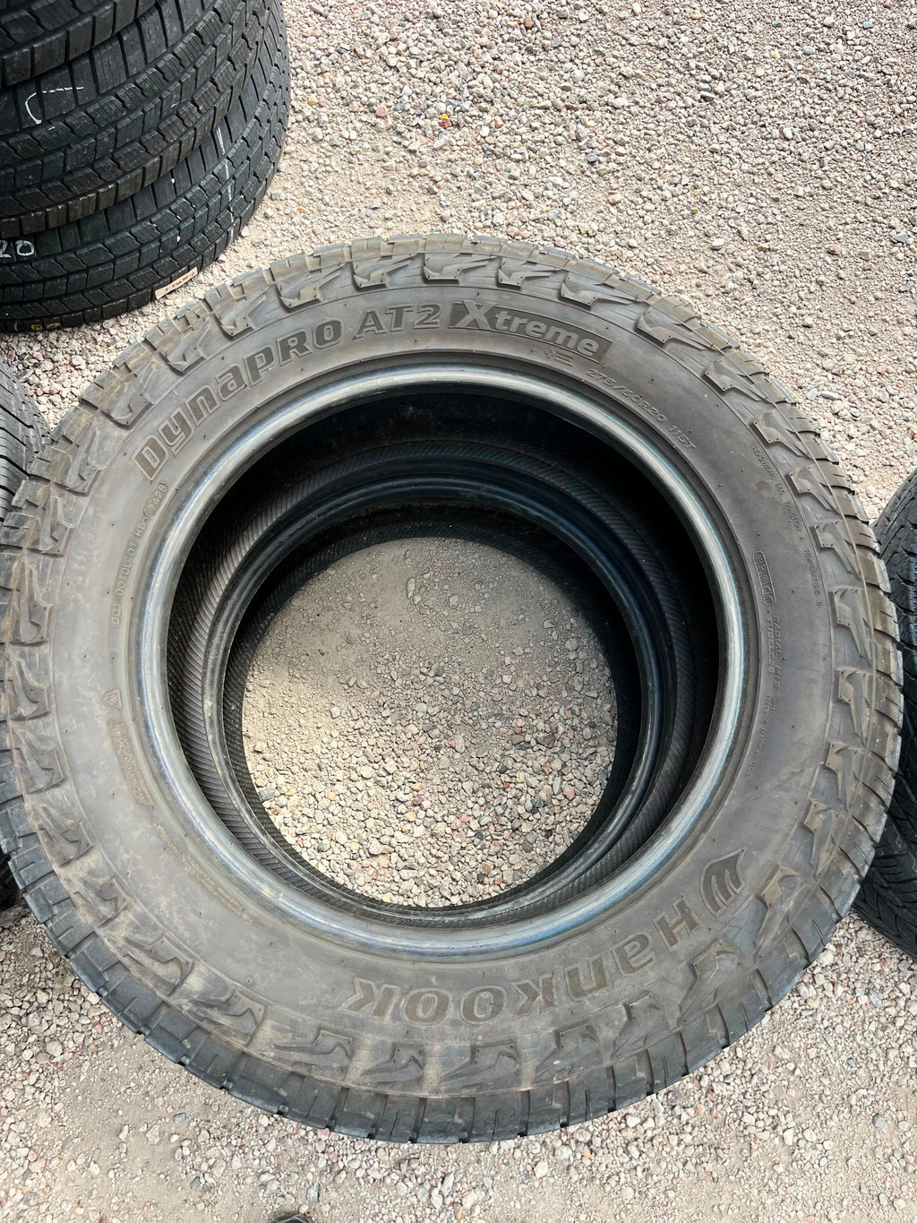 275/60R20 Pair (2 Used Tires) Hankook Dynapro