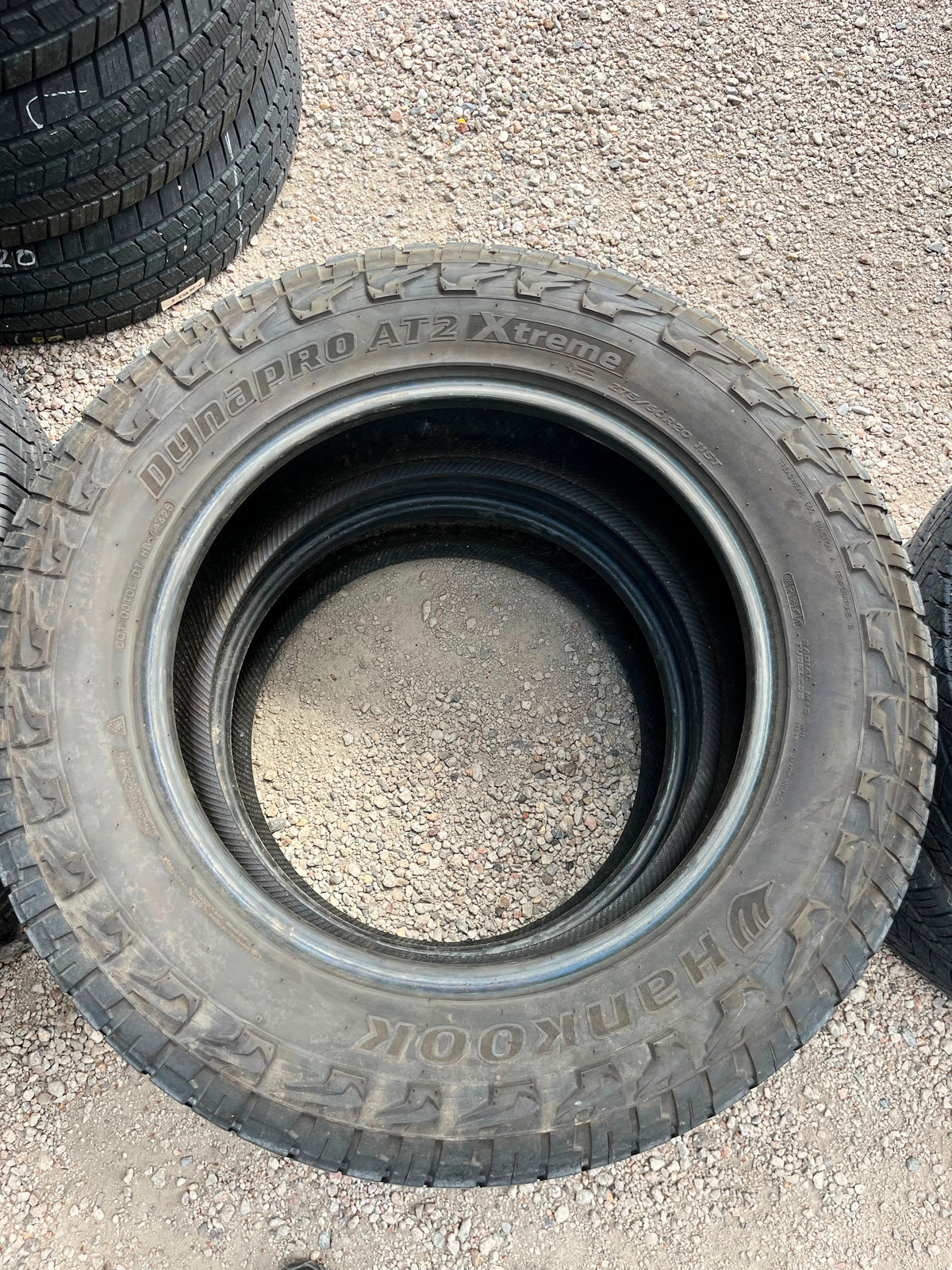 275/60R20 Pair (2 Used Tires) Hankook Dynapro