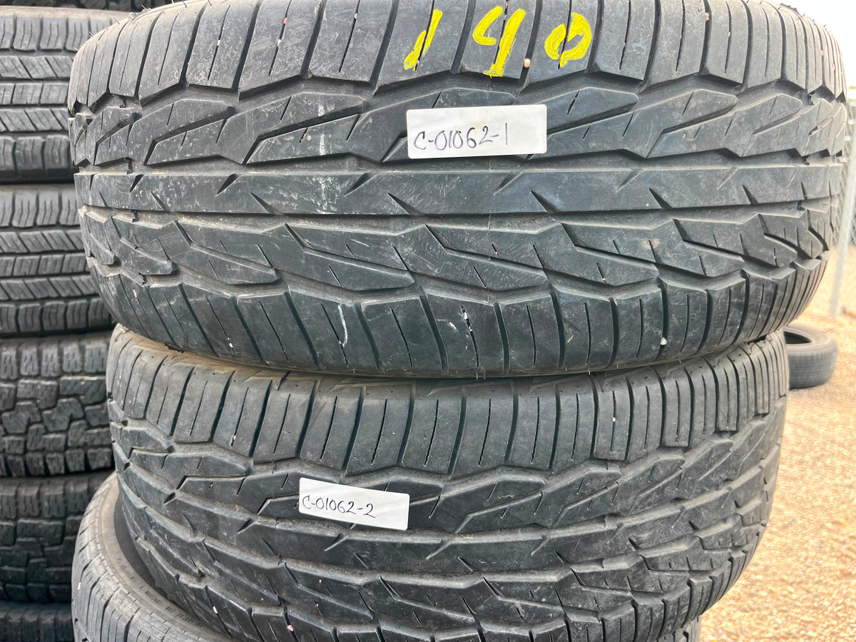 245/45R20 Pair (2 Used Tires) Toyo Extensa HP2