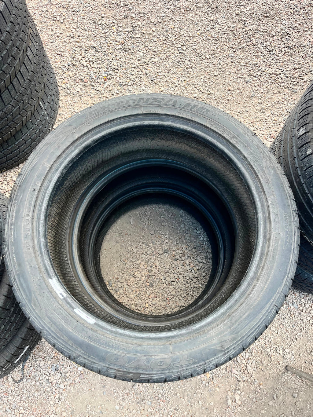 245/45R20 Pair (2 Used Tires) Toyo Extensa HP2