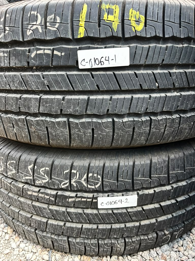 255/55R20 Pair (2 Used Tires) Goodyear Reliant