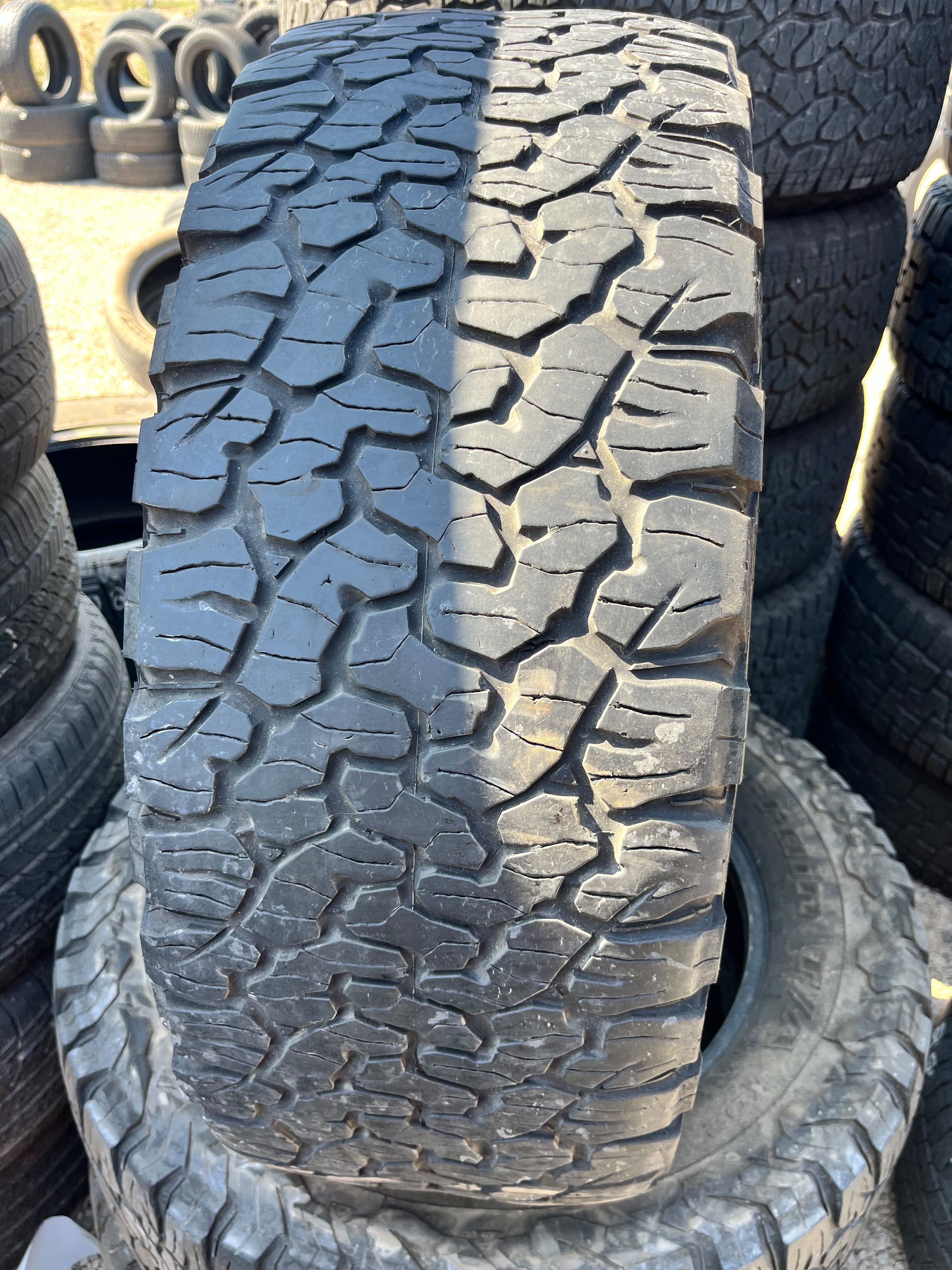 LT285/60R20 (3 Used Tires) BFGoodrich KO2