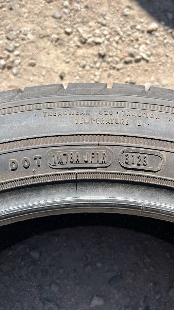 235/55R20 Pair (2 Used Tires) Goodyear Assurance