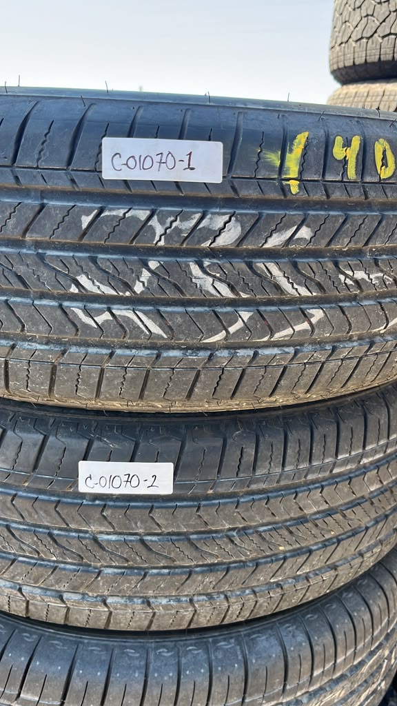 235/55R20 Pair (2 Used Tires) Bridgestone Alenza Sport