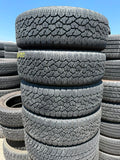 LT275/65R20 Set (4 Used Tires) Goodyear Wrangler Territory AT