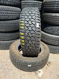 LT275/65R20 Pair (2 Used Tires) Cooper Discoverer Stronghold