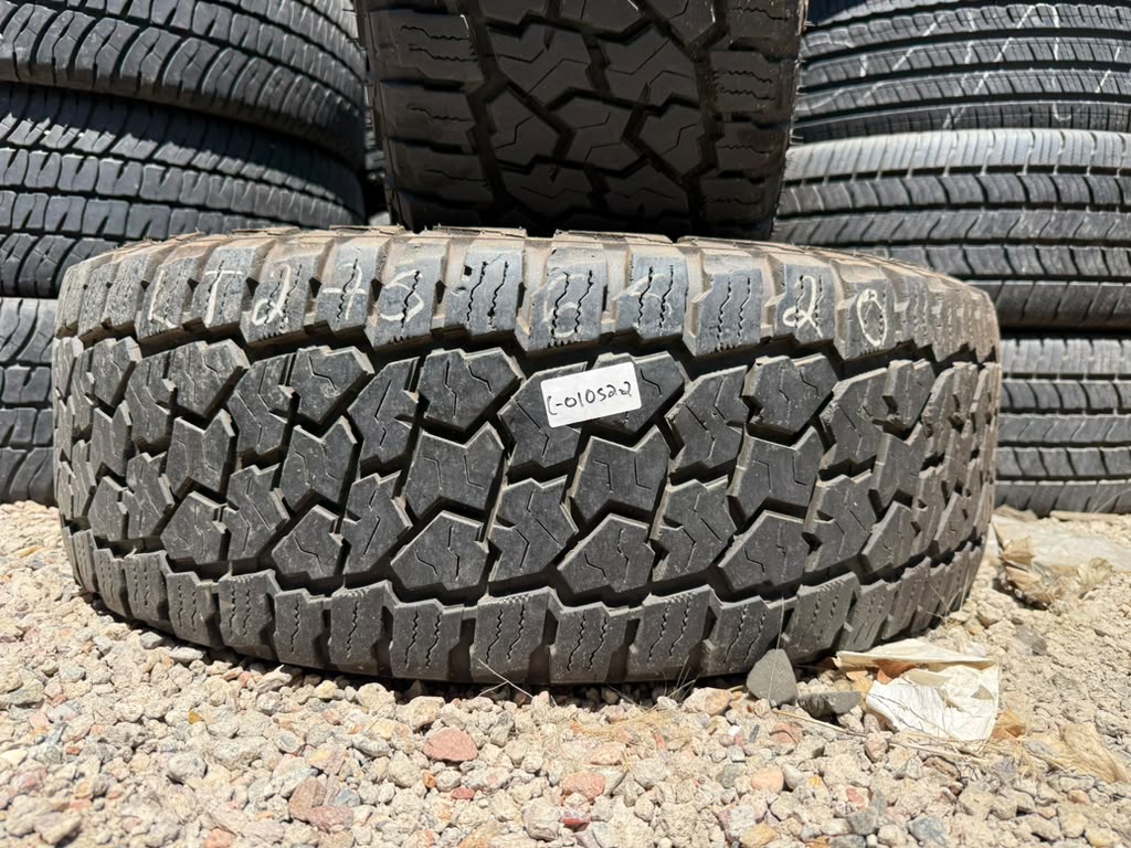LT275/65R20 Pair (2 Used Tires) Cooper Discoverer Stronghold