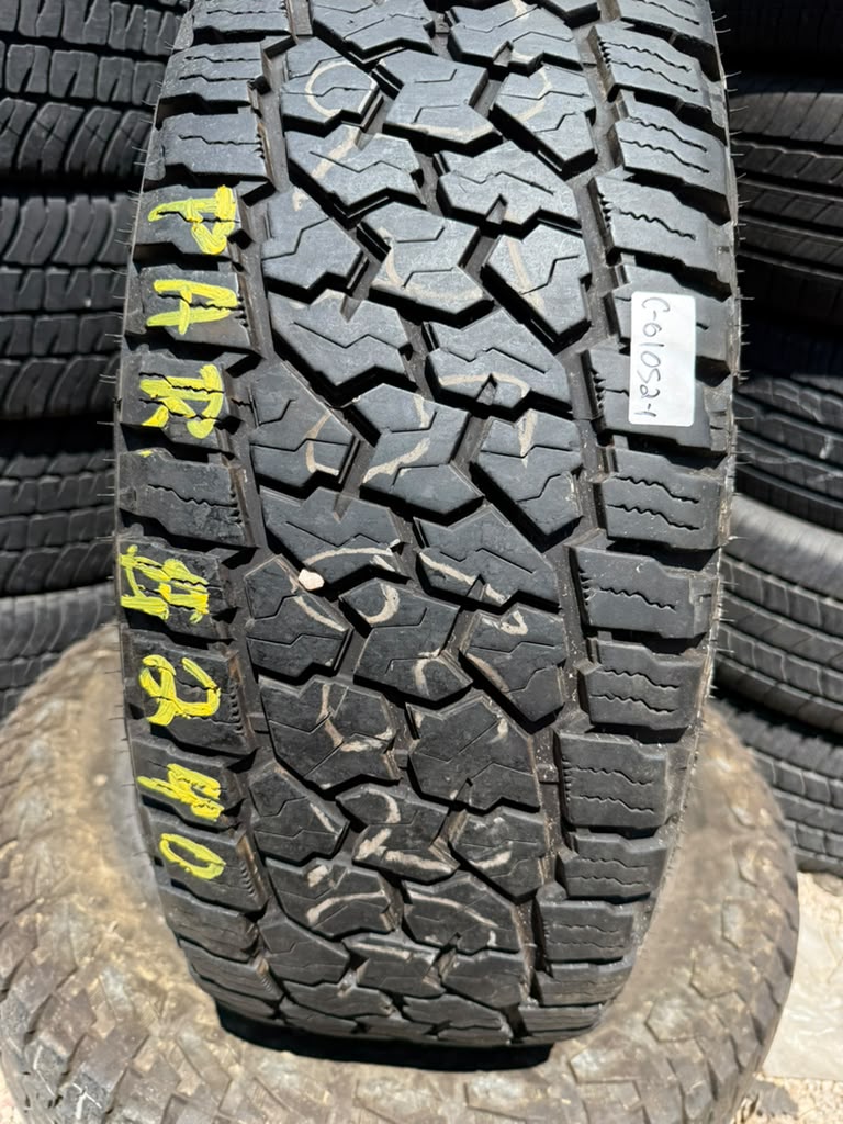LT275/65R20 Pair (2 Used Tires) Cooper Discoverer Stronghold
