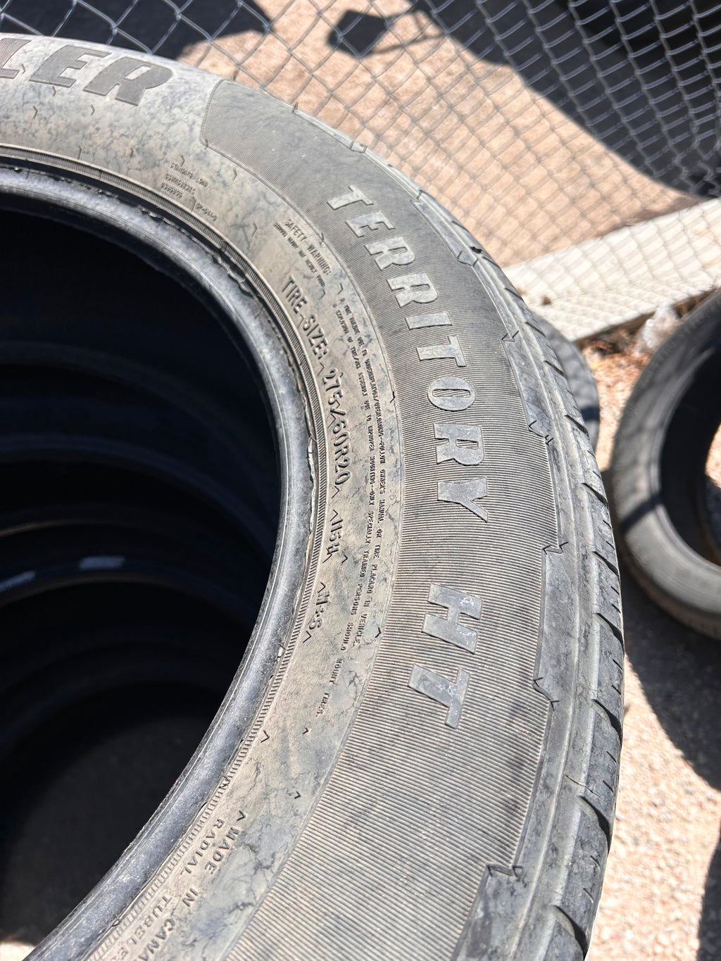 275/60R20 Pair (2 Like New Tires!!) Goodyear Wrangler Territory HT