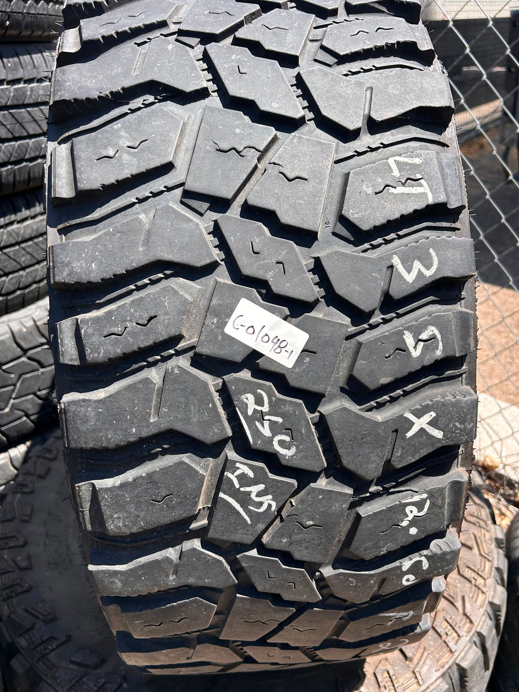 LT35X12.50R20 Pair (2 Used Tires) Cooper Discoverer STT Pro