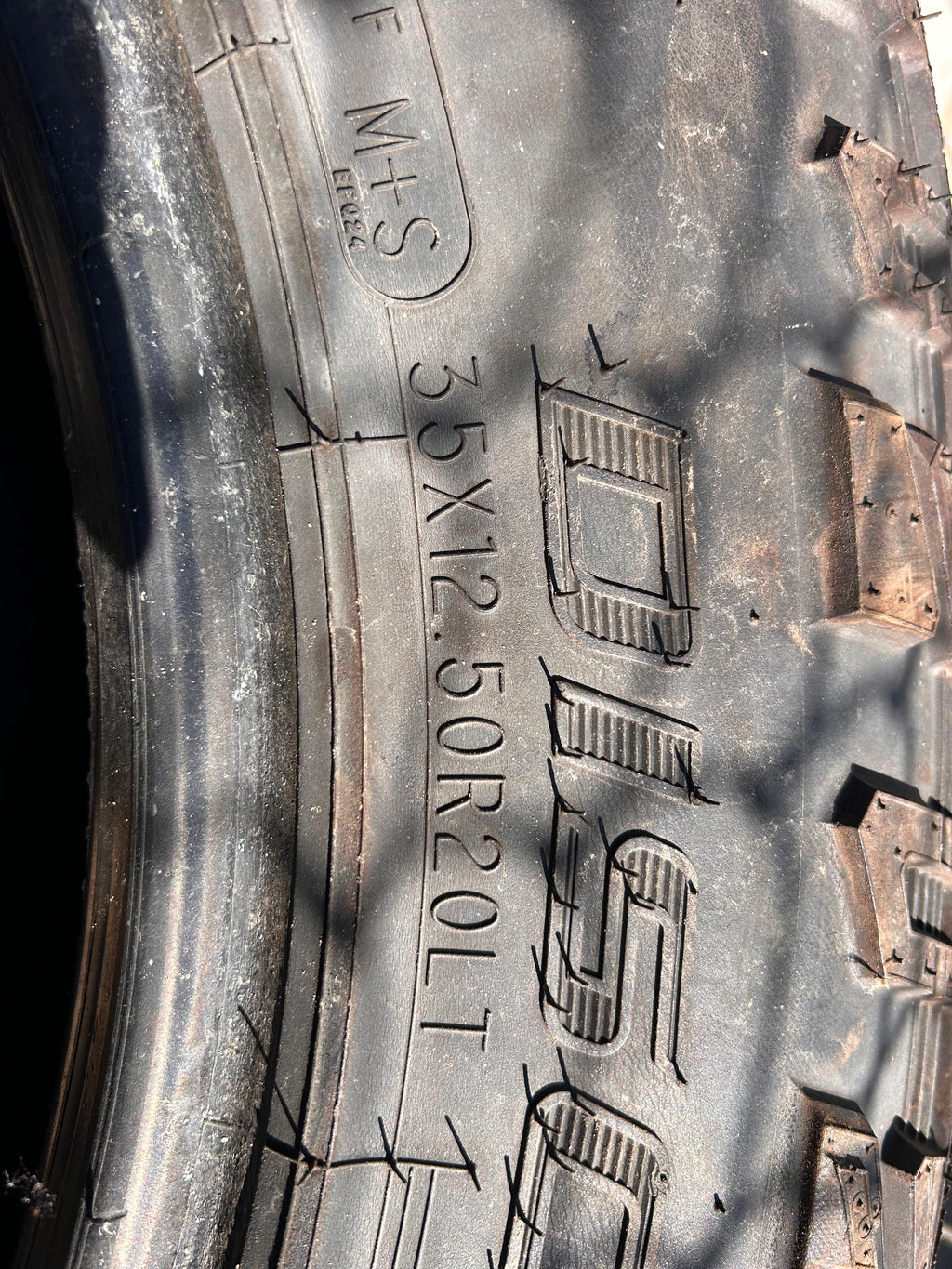LT35X12.50R20 Pair (2 Used Tires) Cooper Discoverer STT Pro