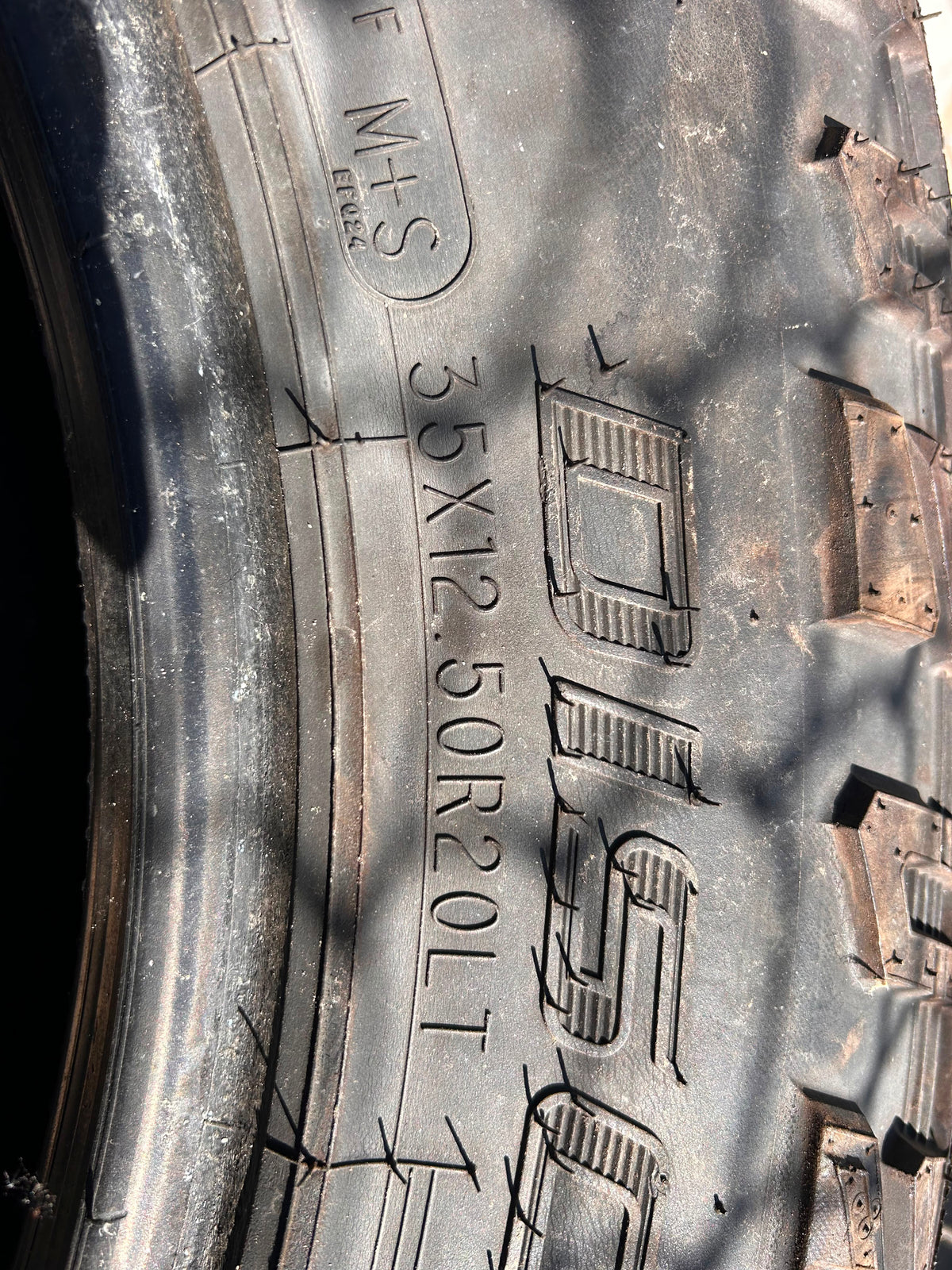 LT35X12.50R20 Pair (2 Used Tires) Cooper Discoverer STT Pro