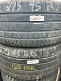 275/45R20 Pair (2 Used Tires) Pirelli Scorpion