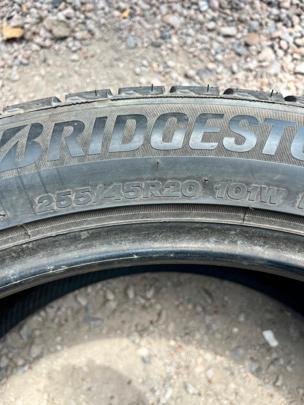 255/45R20 Pair (2 Used Tires) Bridgestone Alenza AS Ultra