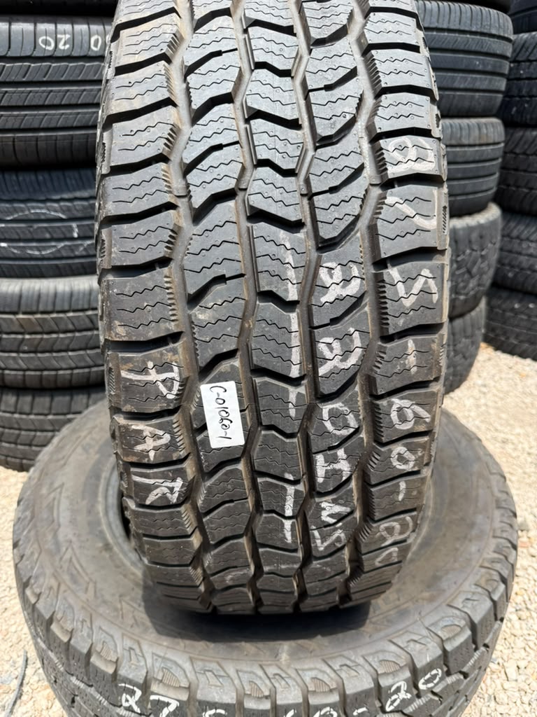 275/60R20 Pair (2 Used Tires) Cooper Discoverer