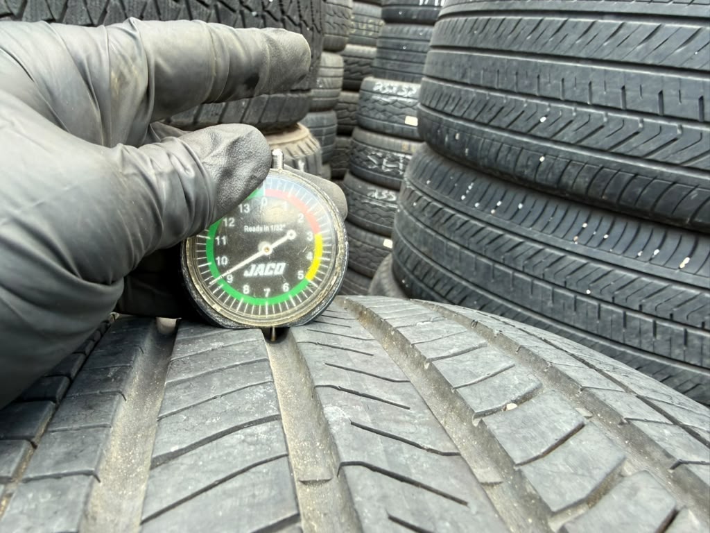 235/55R20 Set (4 Used Tires) Goodyear Eagle Touring