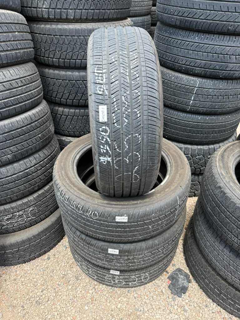 235/55R20 Set (4 Used Tires) Goodyear Eagle Touring