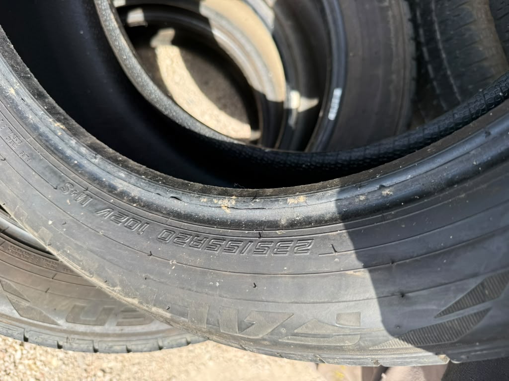 235/55R20 Set (4 Used Tires) Falken Pro G5 CSV