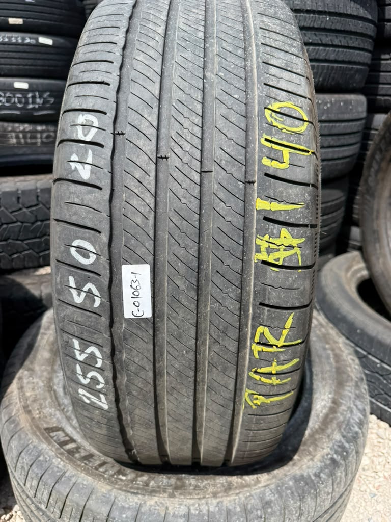 255/50R20 Pair (2 Used Tires) Michelin Primacy Touring