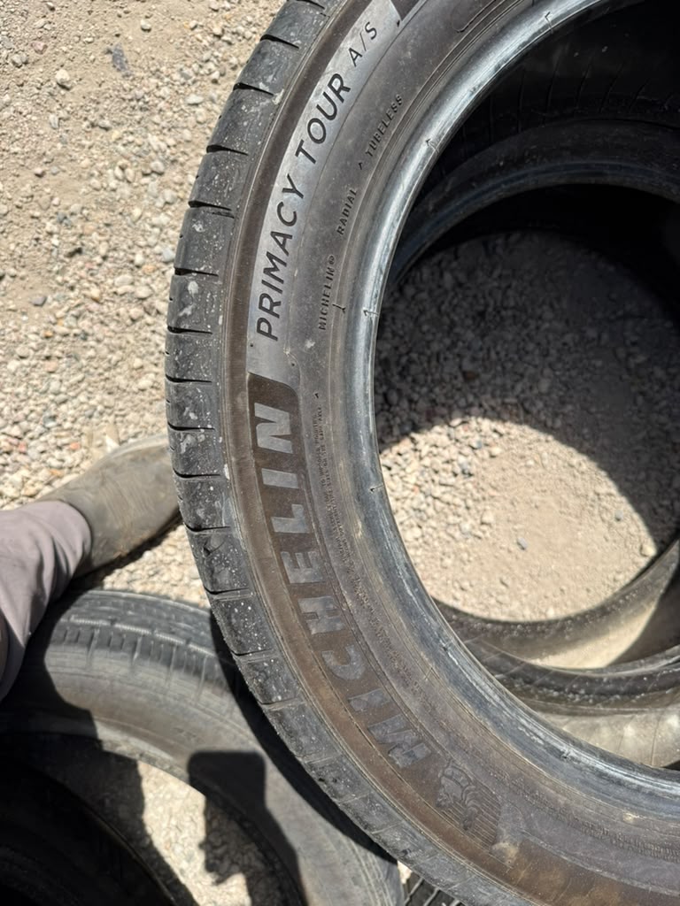255/50R20 Pair (2 Used Tires) Michelin Primacy Touring