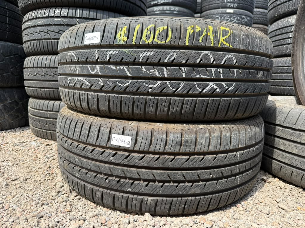 245/50R20 Pair (2 Used Tires) Yokohama YK-CTX