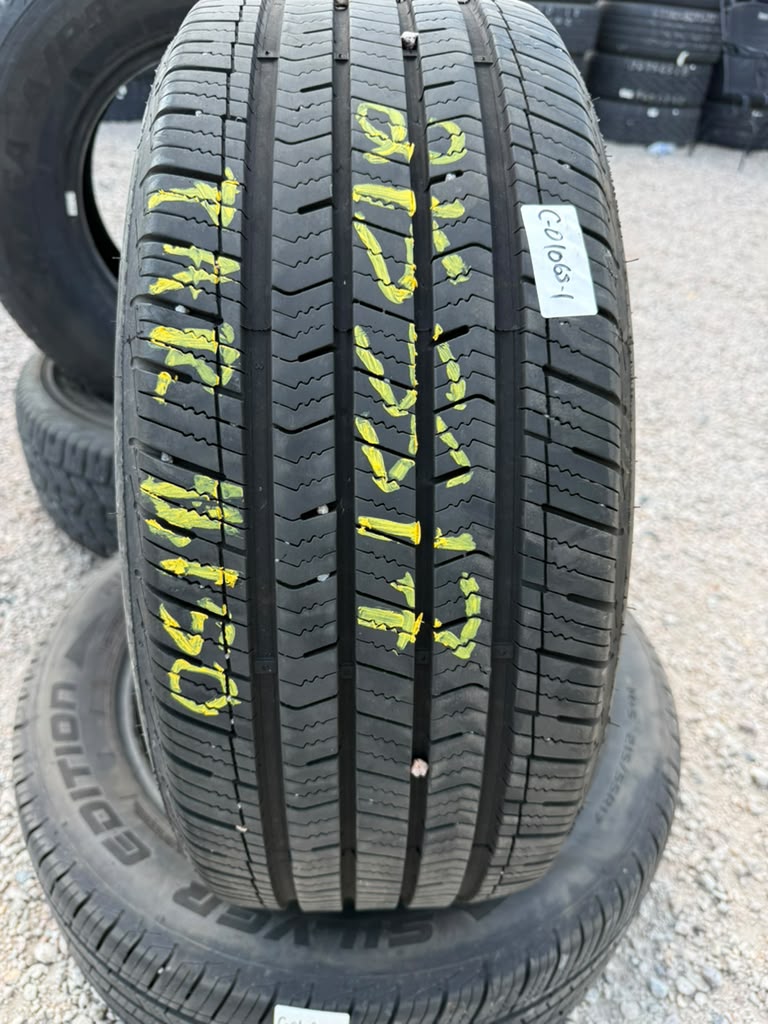215/55R17 Pair (2 Used Tires) Arizonian Silver Edition