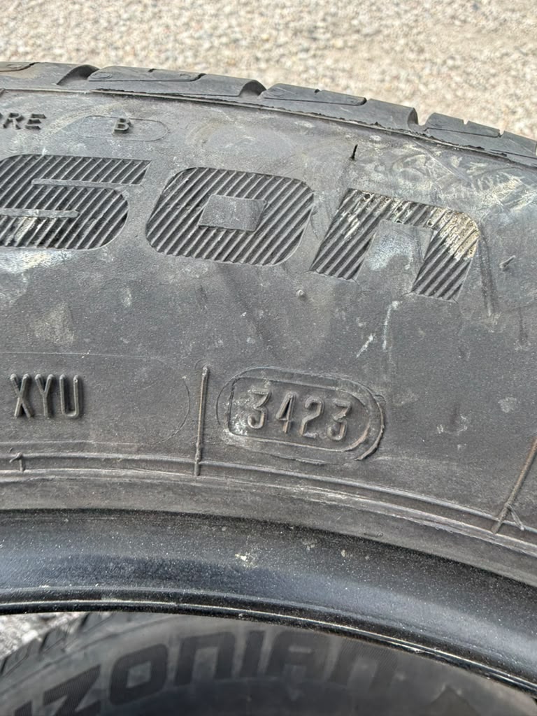 215/55R17 Pair (2 Used Tires) Arizonian Silver Edition