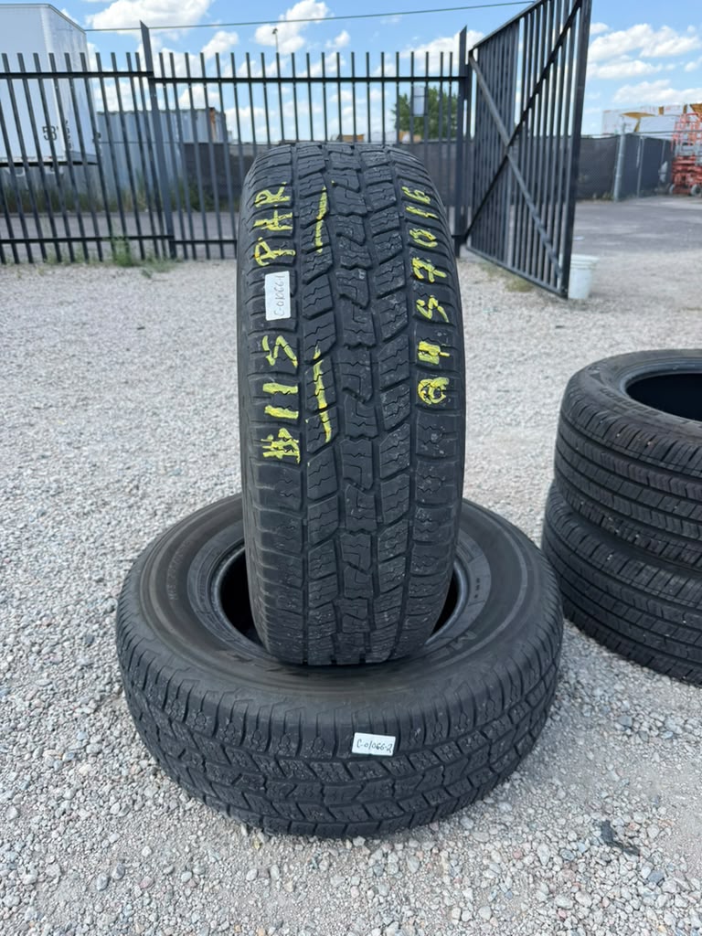 245/70R16 Pair (2 Used Tires) Mesa AP3