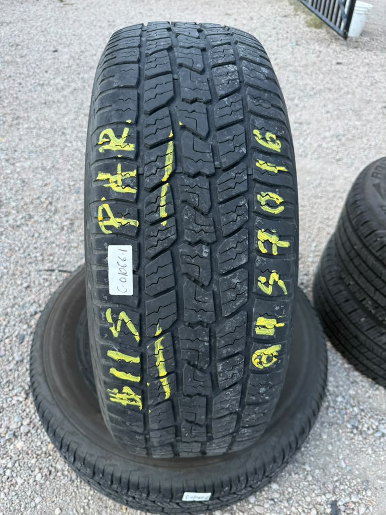 245/70R16 Pair (2 Used Tires) Mesa AP3