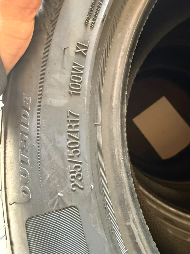 235/50R17 Set (4 Brand New Tires!!) Thunderer Mach 5