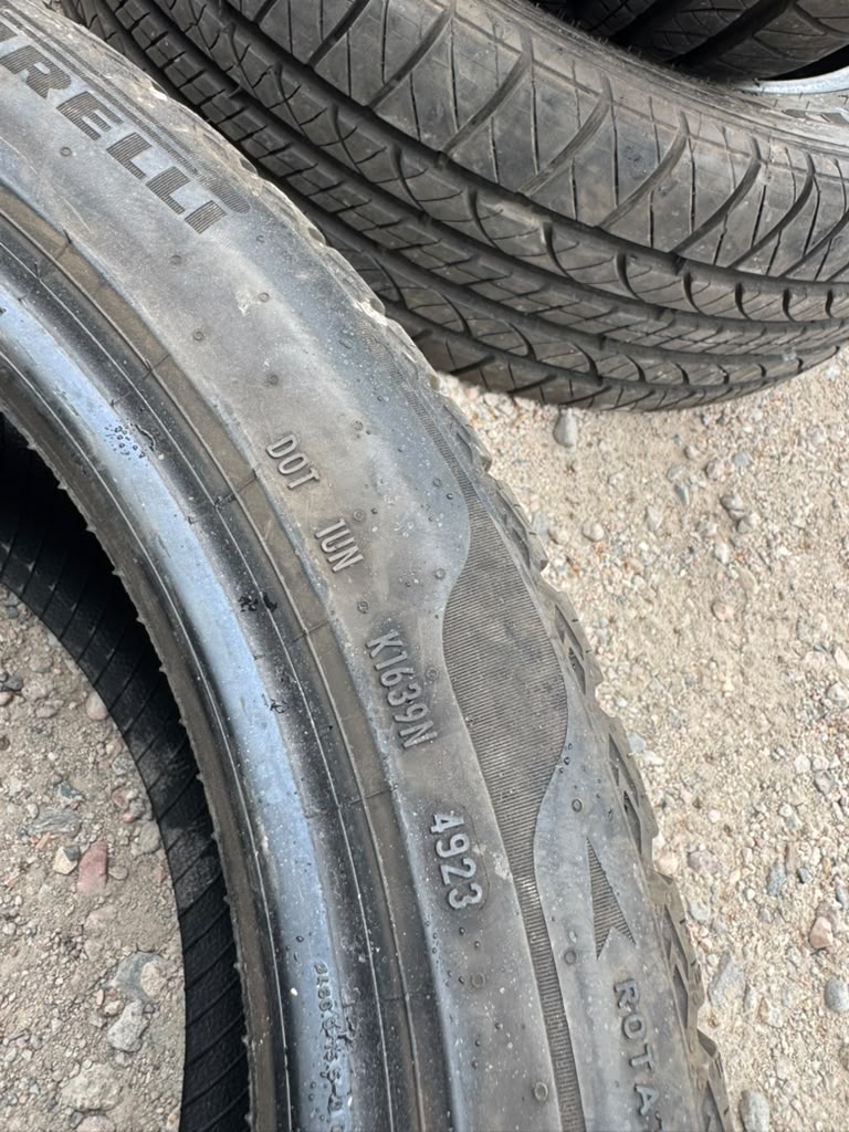 225/45R18 Pair (2 Used Tires) Pirelli Cinturato WeatherActive