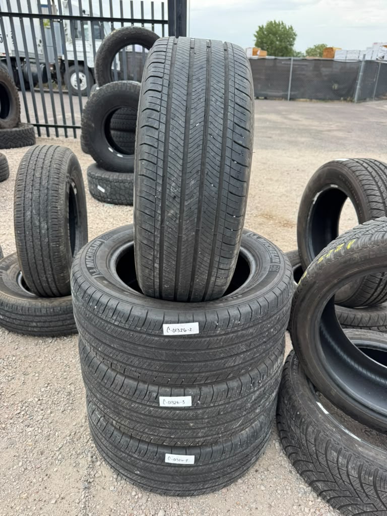 215/55R16 Set (4 Used Tires) Michelin Energy Saver