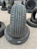 275/60R20 Pair (2 Used Tires) Bridgestone Dueler H/T