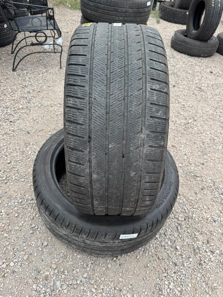 285/40R22 Pair (2 Used Tires) Vredstein QuaTrac Pro